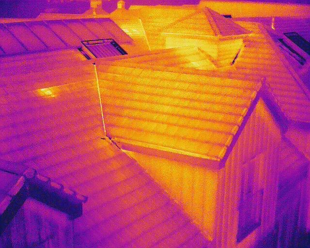 Thermal Imaging Roof Survey Image York